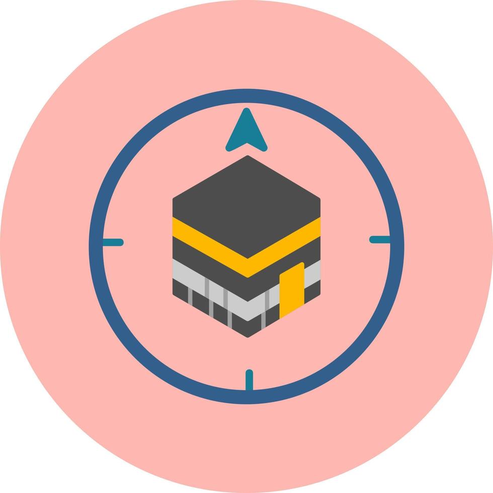 Qibla Finder Vector Icon