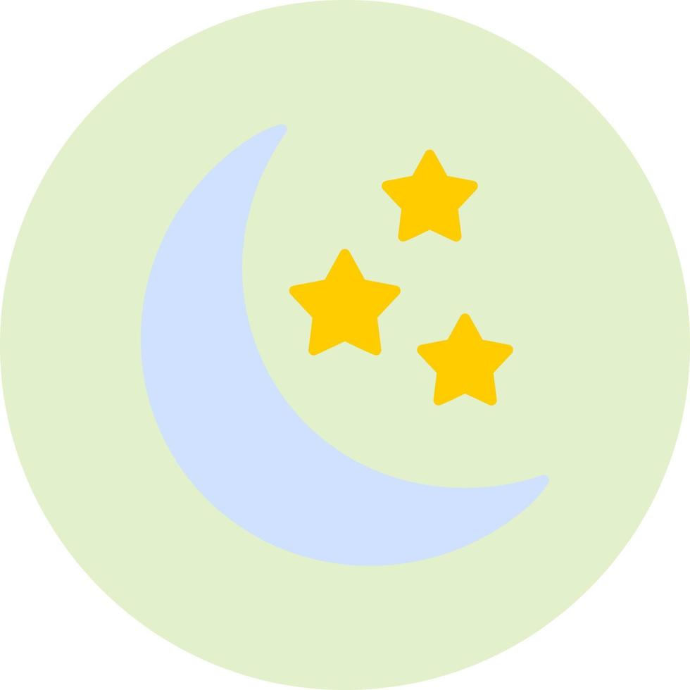 Crescent Moon Vector Icon