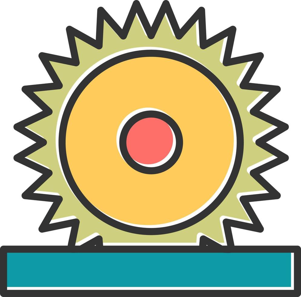 Circular Saw Vector Icon