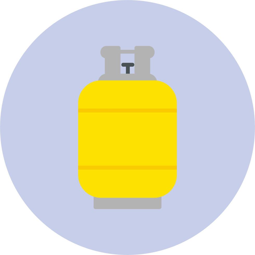 Gas Cylinder Vector Icon