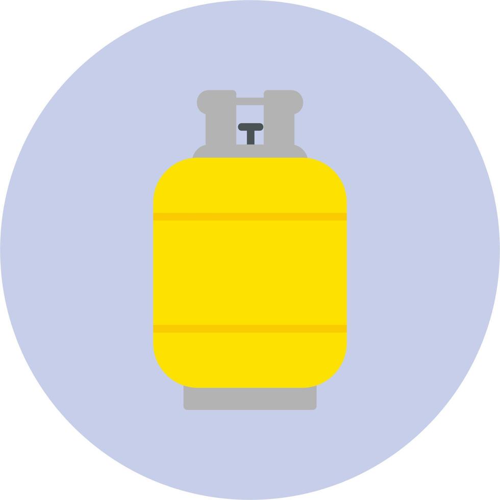 Gas Cylinder Vector Icon