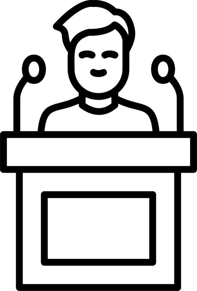 Speech Vector Icon