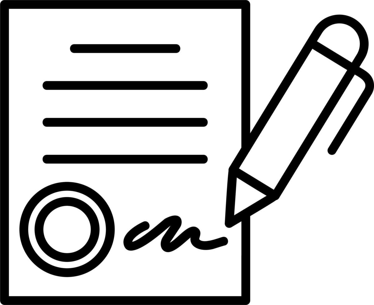 Contract Vector Icon