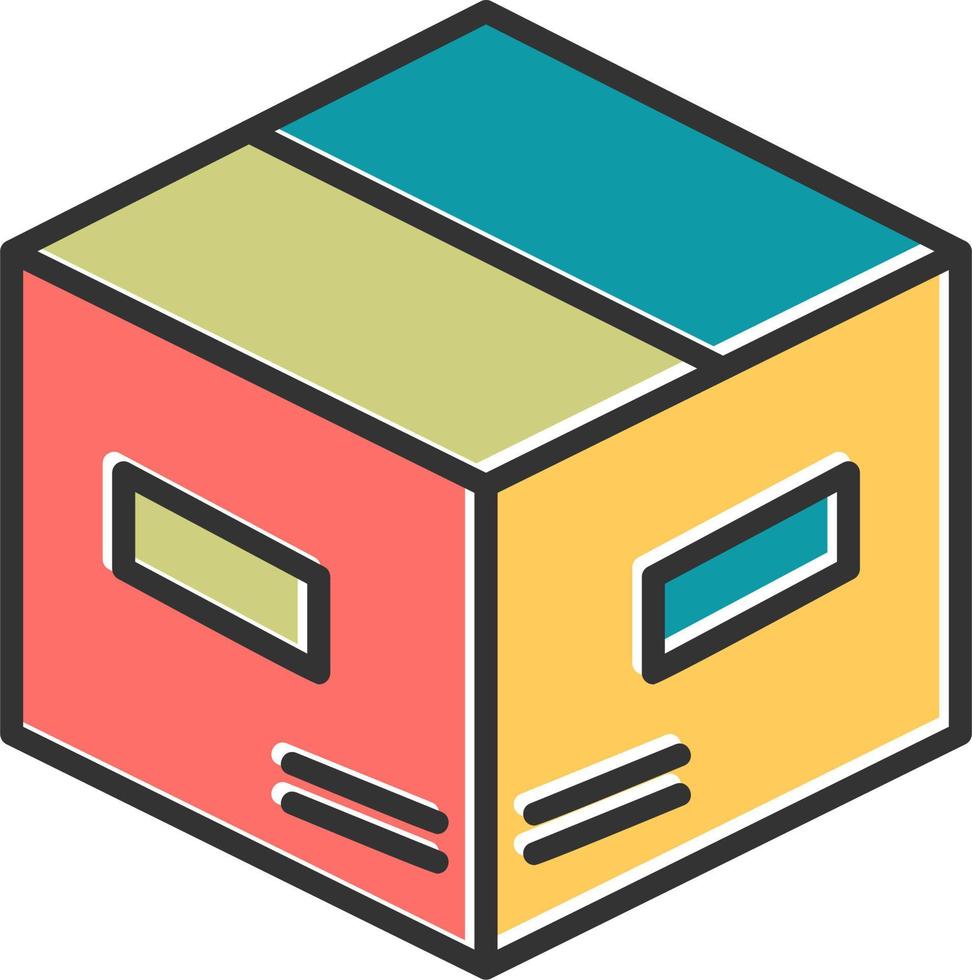 Delivery Box Vector Icon