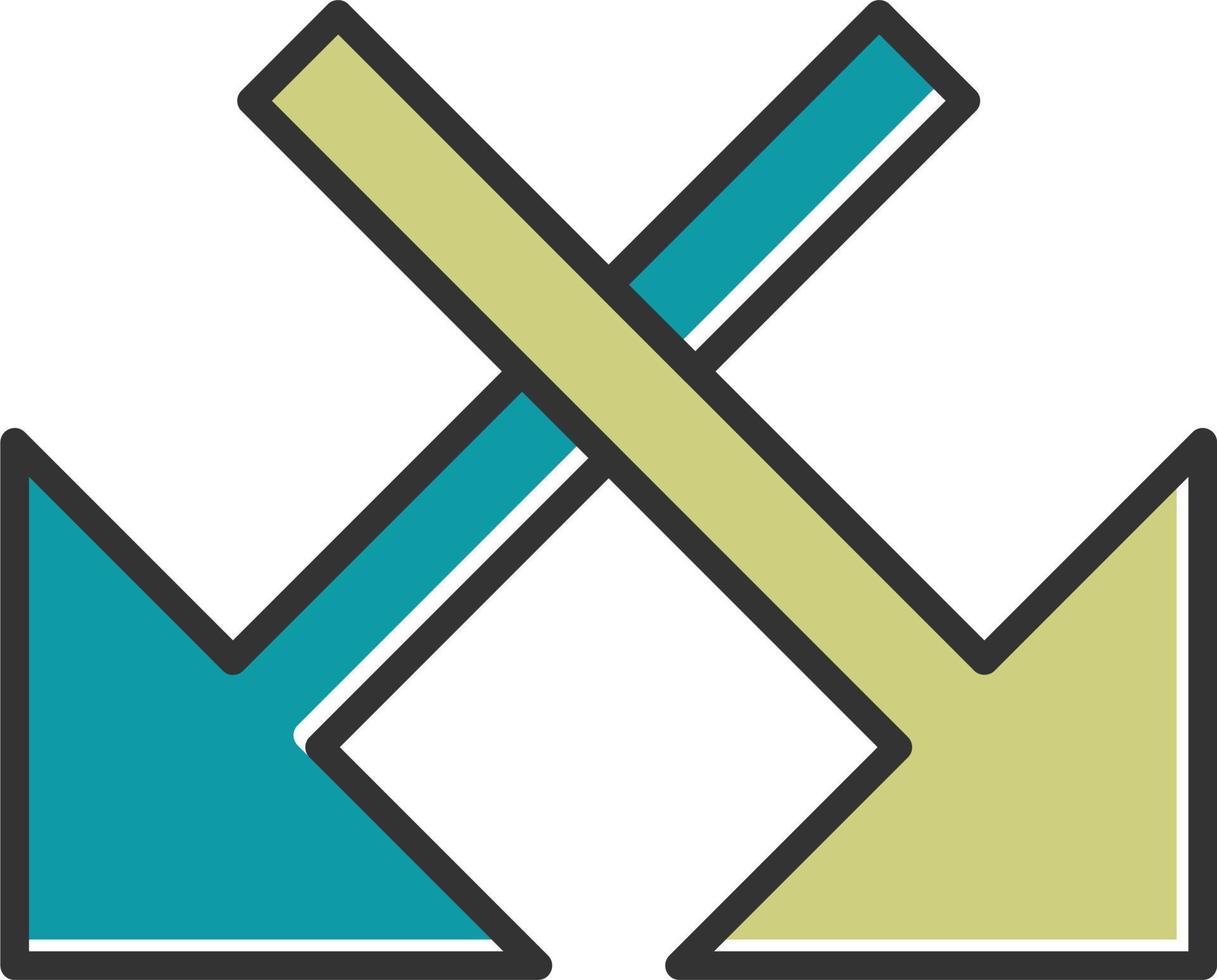 Intersect Vector Icon