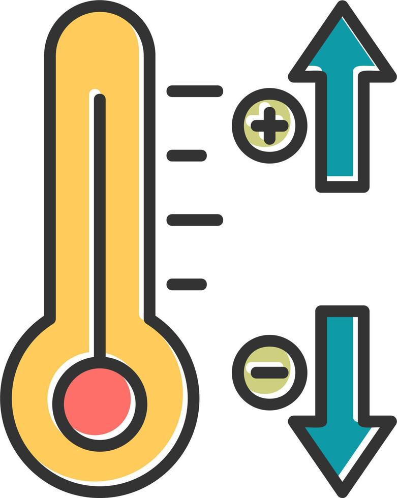 Temperature Control Vector Icon