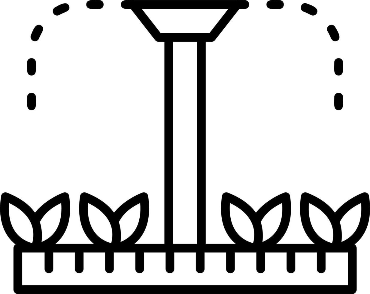 Sprinklers Plants Vector Icon