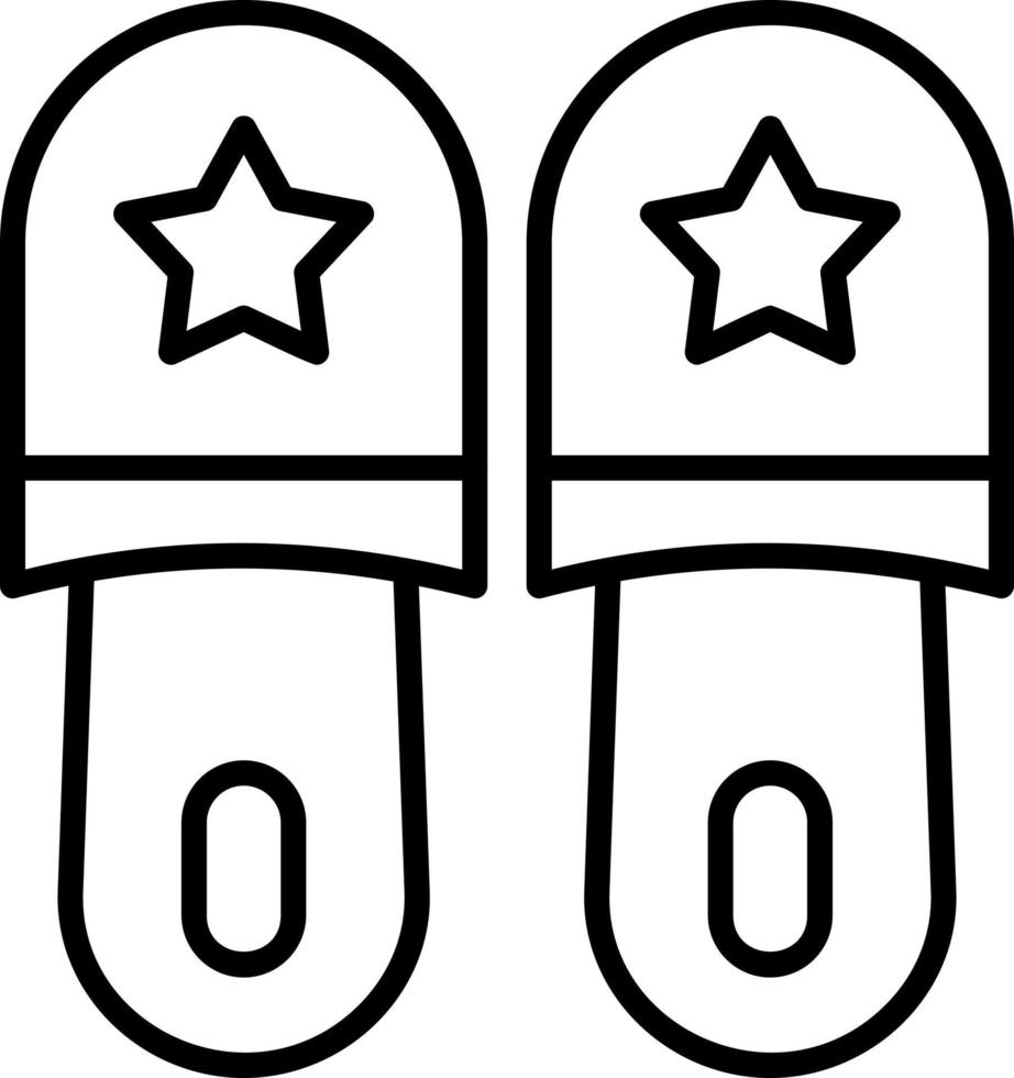 icono de vector de zapatillas