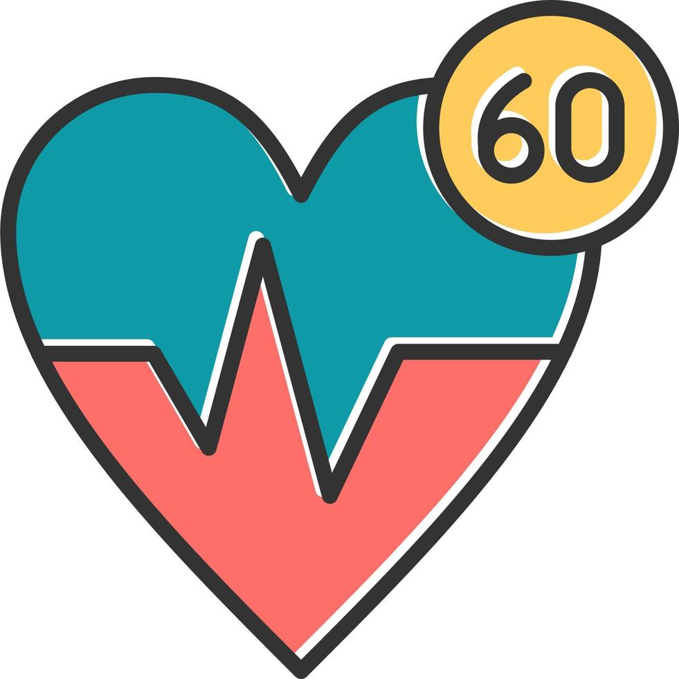 Heart Rate Vector Icon