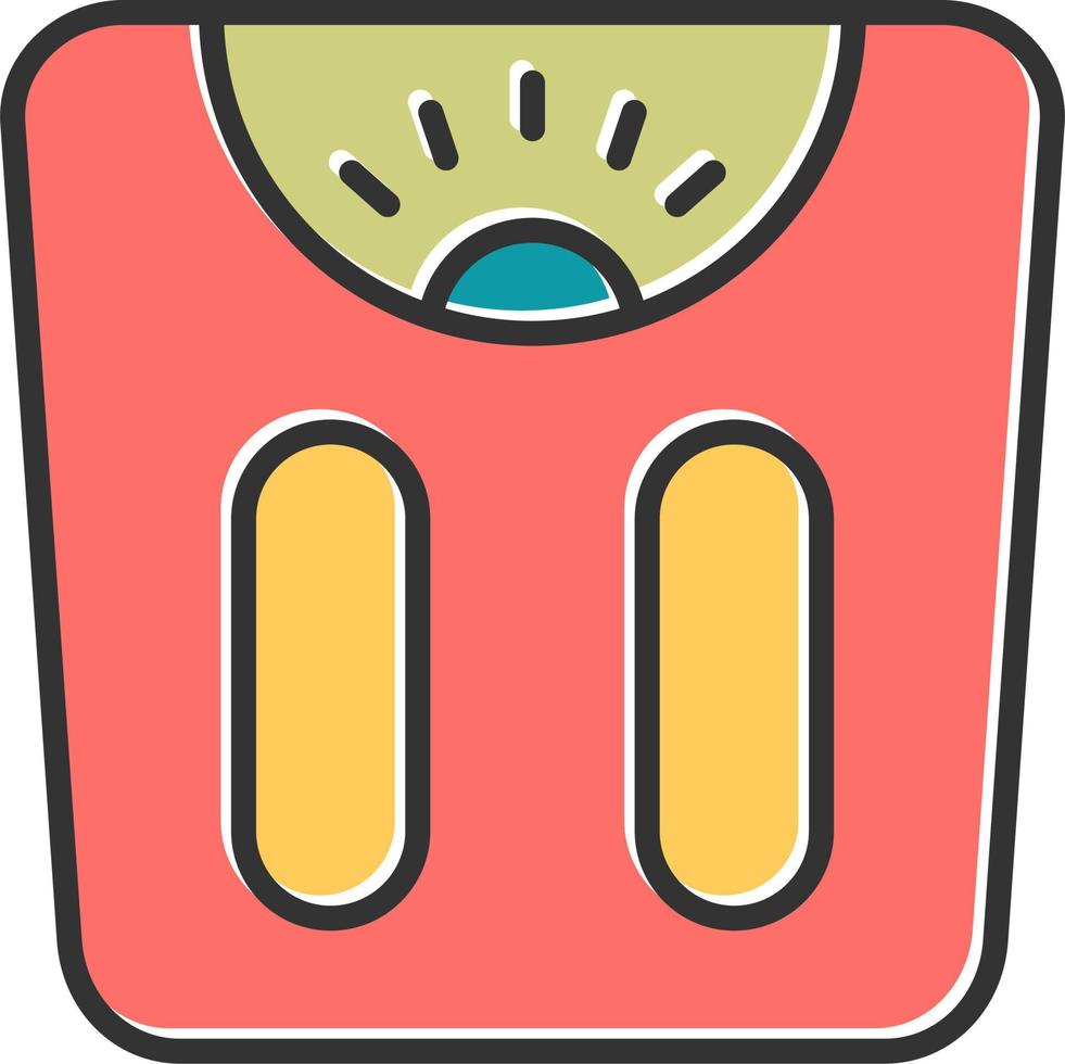 Weight Scale Vector Icon