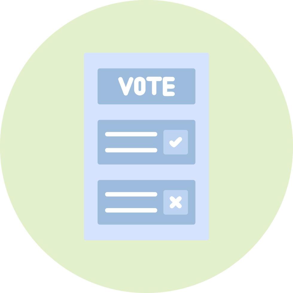 Ballot Vector Icon