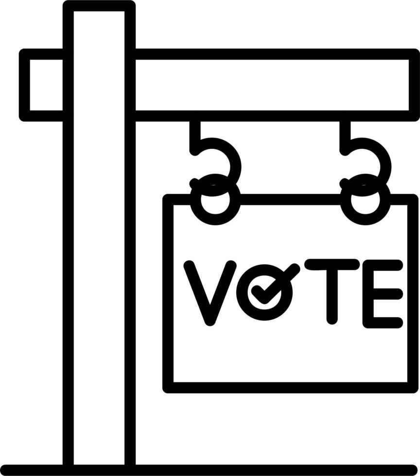 Voting Vector Icon