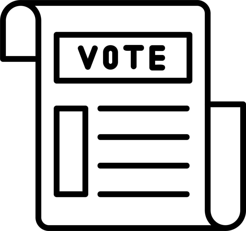 Newspaper Vector Icon