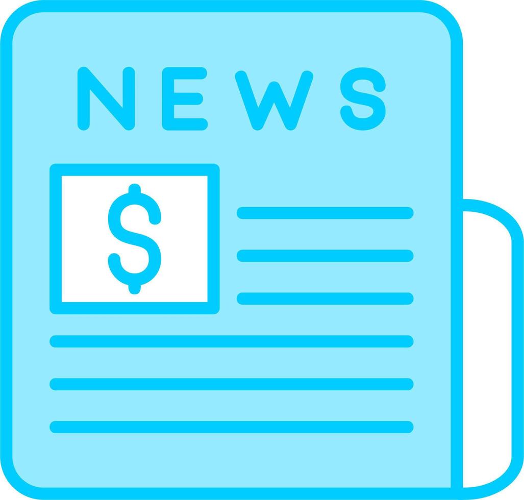 Newspaper Vector Icon