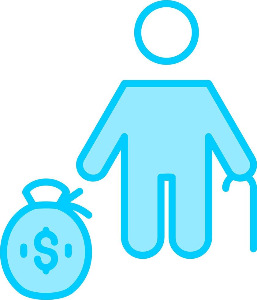 Pension Vector Icon