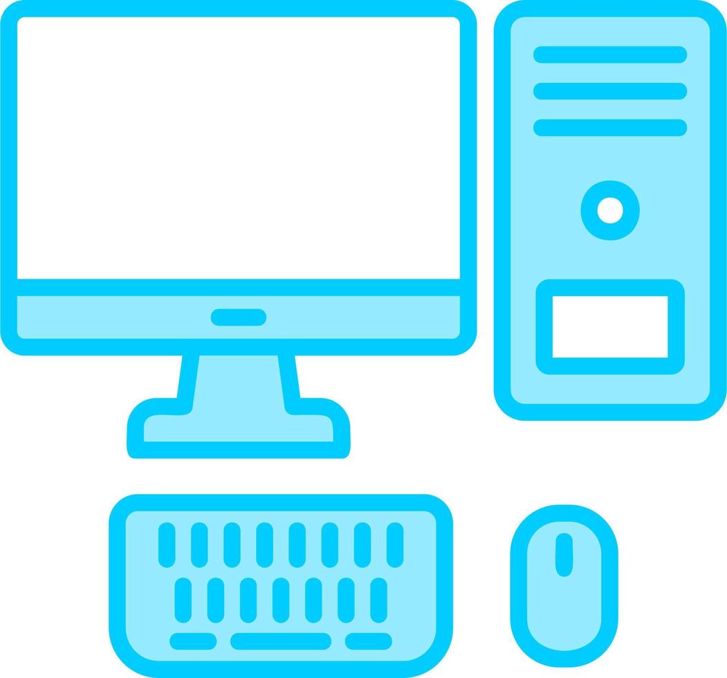 Computer Vector Icon