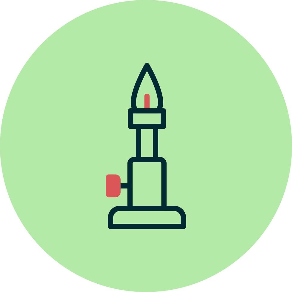 Bunsen Burner Vector Icon