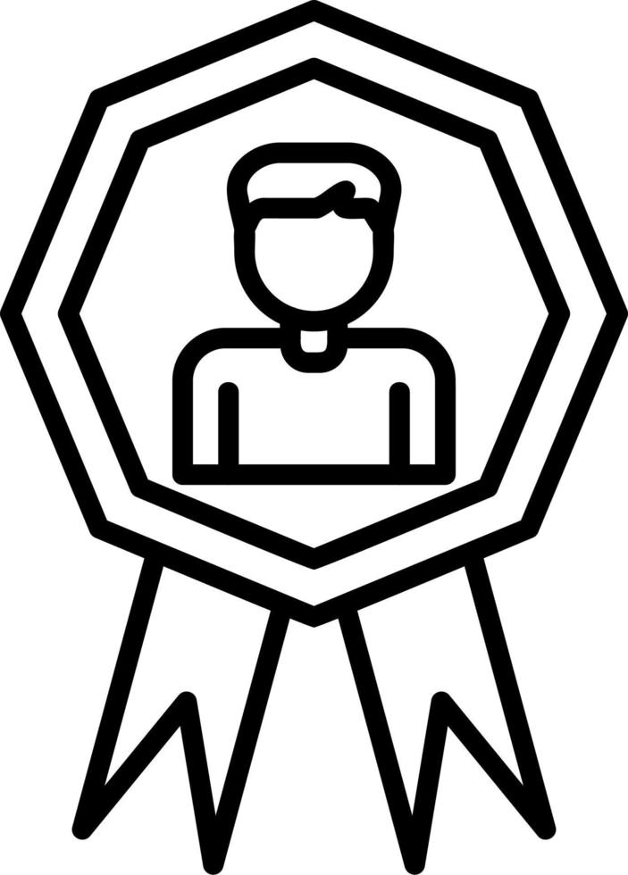 Employee Of The Month Vector Icon