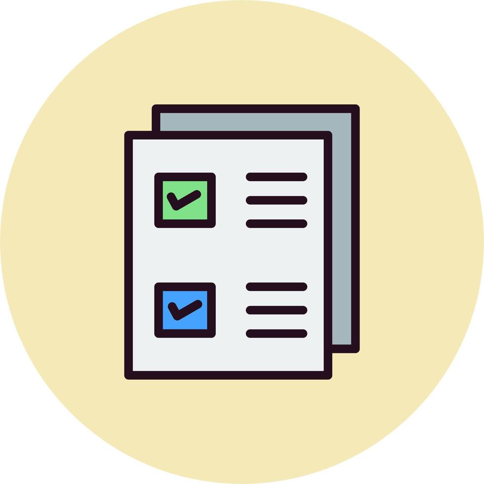 Insurance Policy Vector Icon