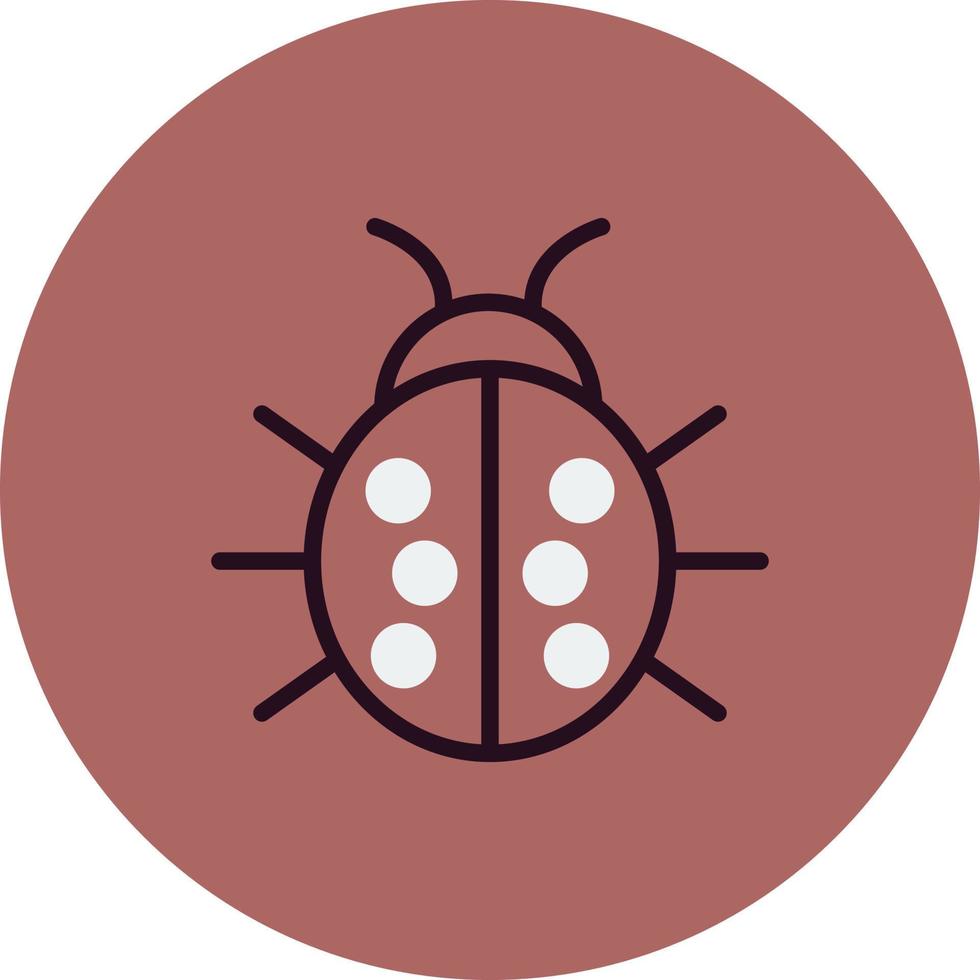 Ladybug Vector Icon