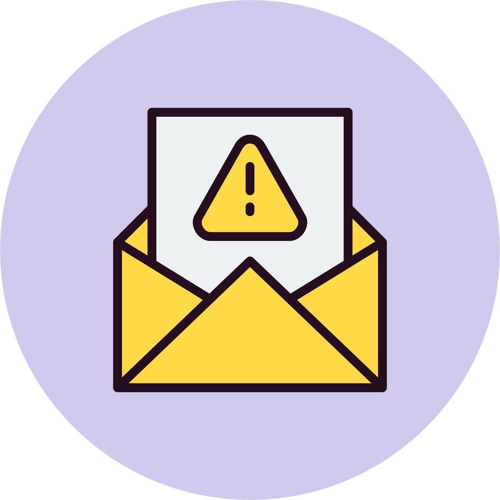 Spam Warning Vector Icon