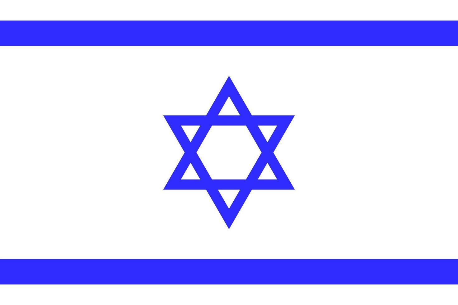 Israel bandera. Israel bandera vector página símbolo para tu web sitio diseño, Israel bandera logo, aplicación, ui israelí bandera vector ilustración, eps10