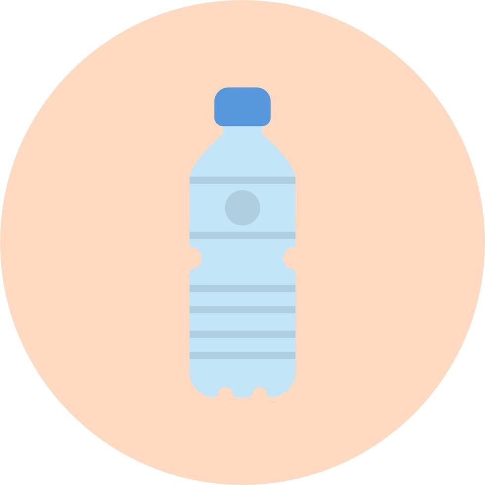 icono de vector de botella de agua