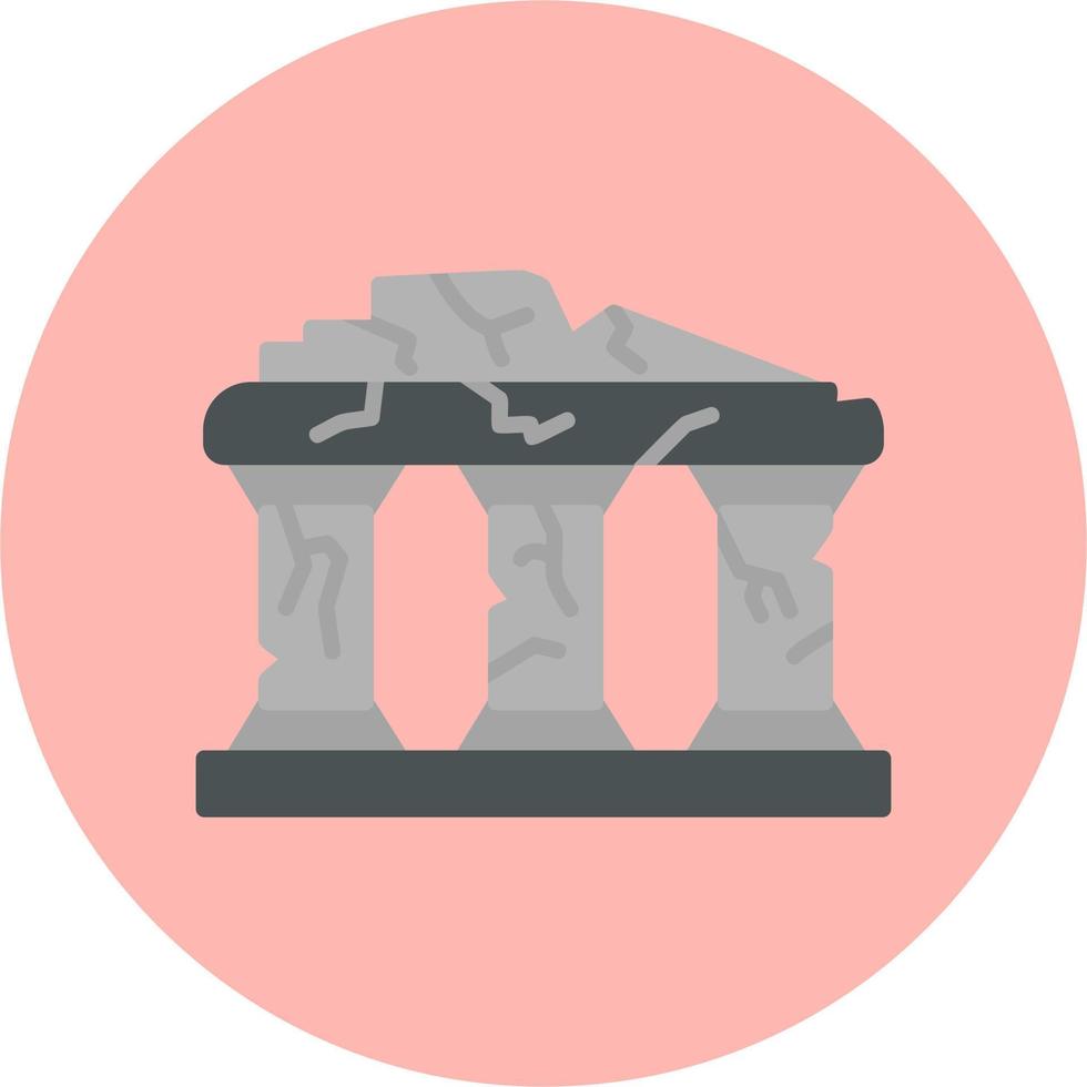 Ruins Vector Icon