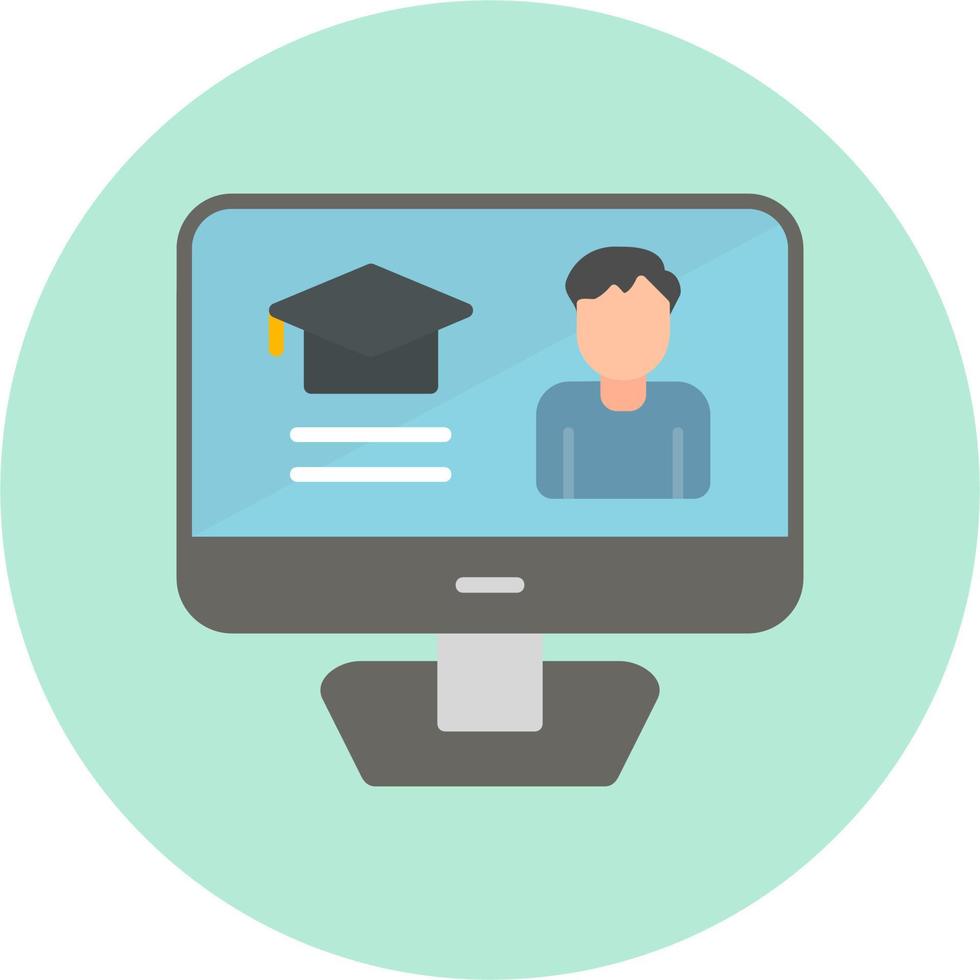 Elearning Vector Icon