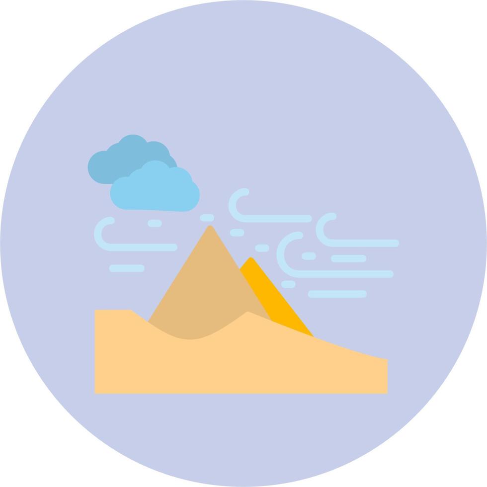 Sandstorm Vector Icon