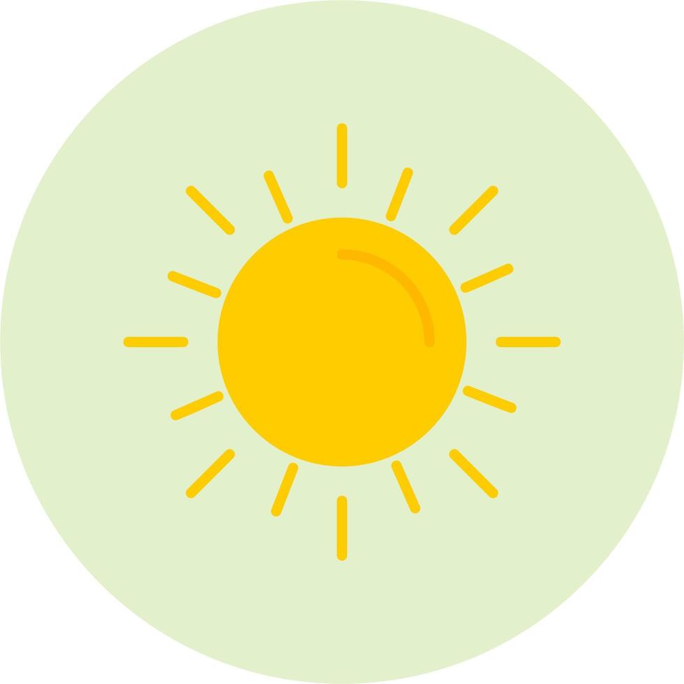 Sun Vector Icon