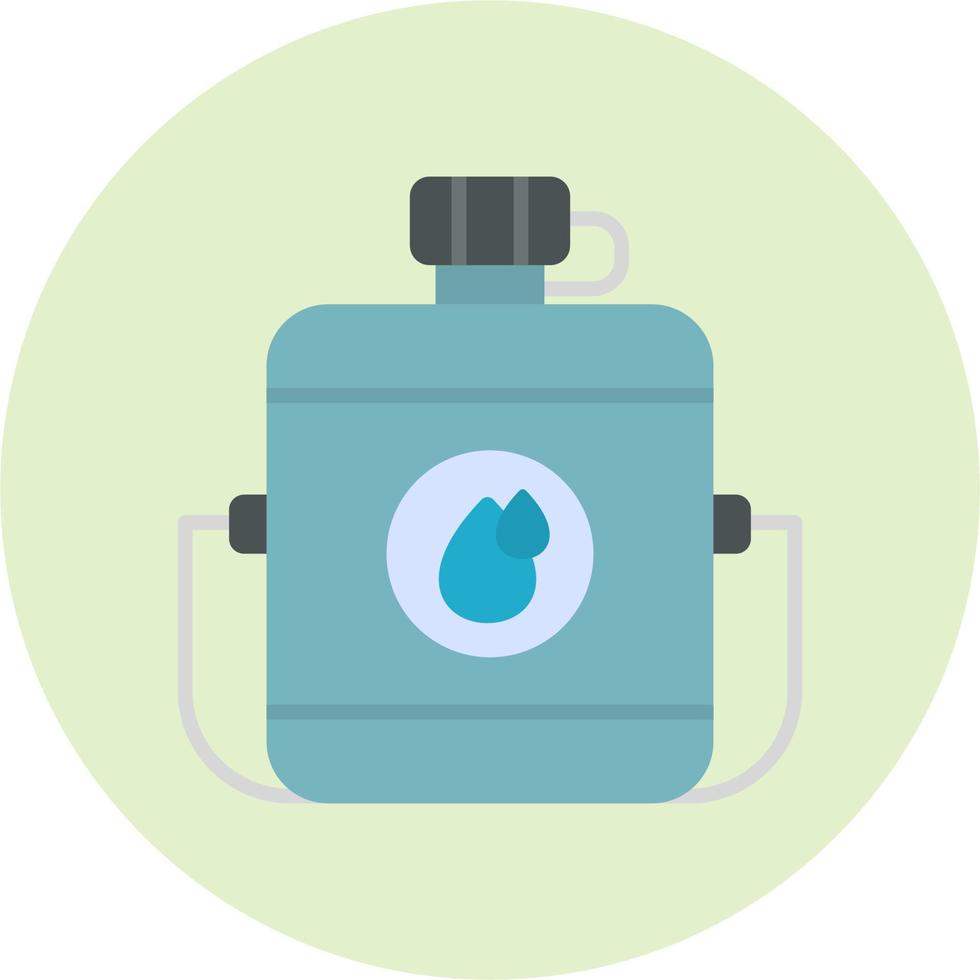Canteen Desert Vector Icon