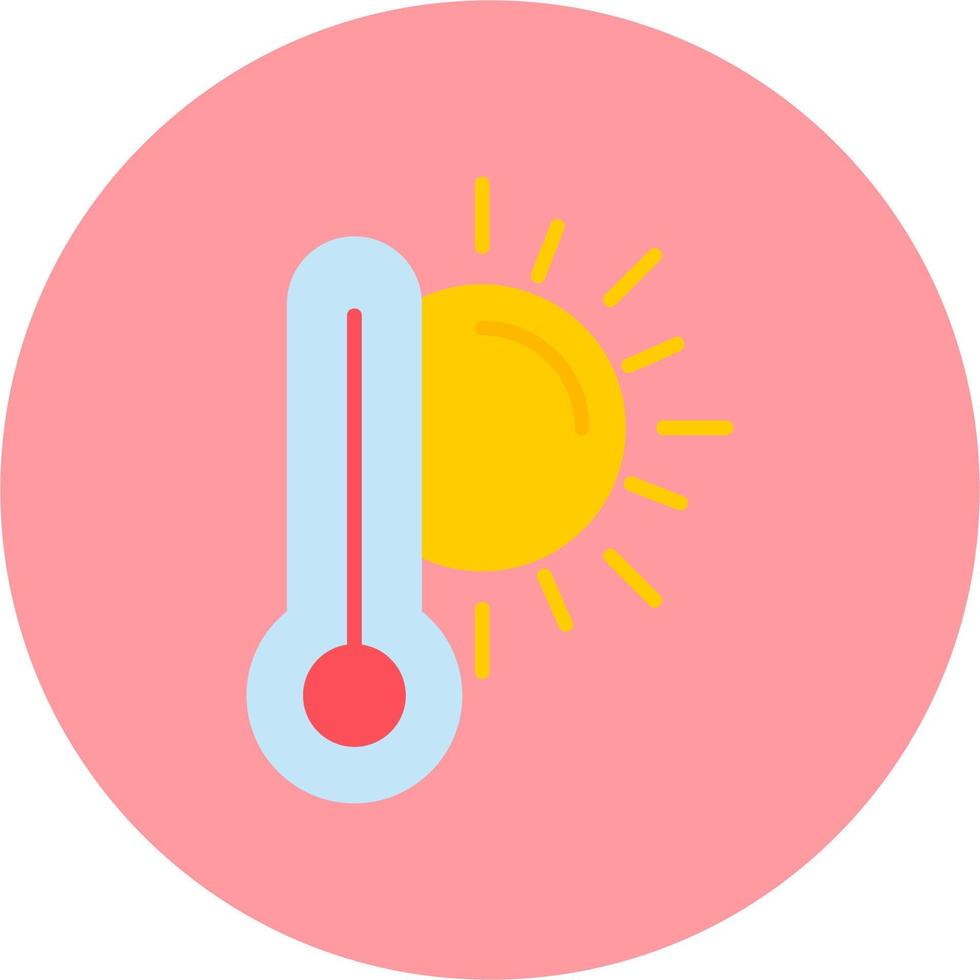 High Temperature Vector Icon