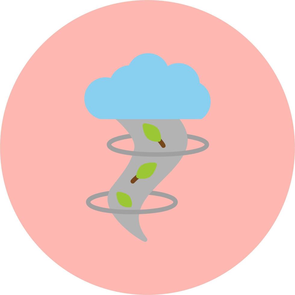 icono de vector de tornado