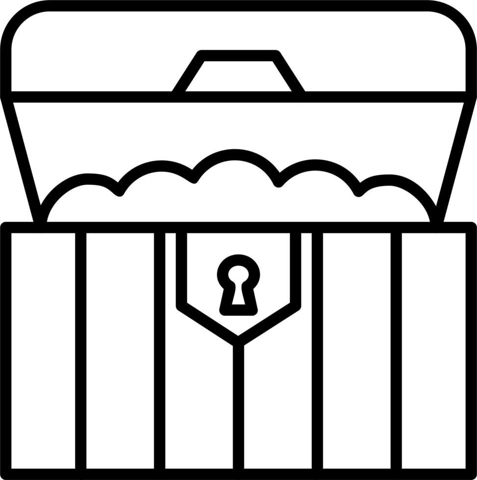 Treasure Chest Vector Icon