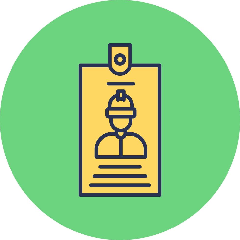 Id Card Vector Icon