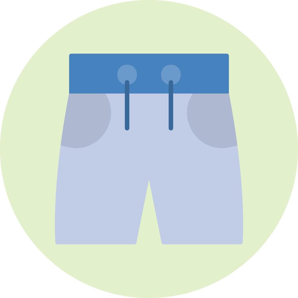 traje de baño pantalones cortos vector icono