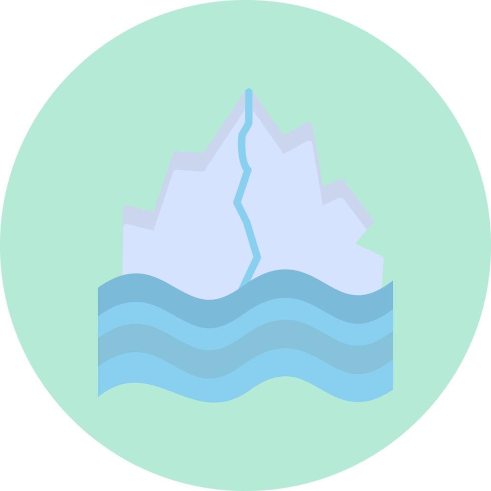 Iceberg Vector Icon