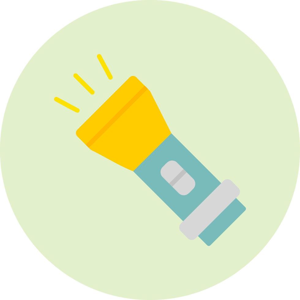 Flashlight Vector Icon