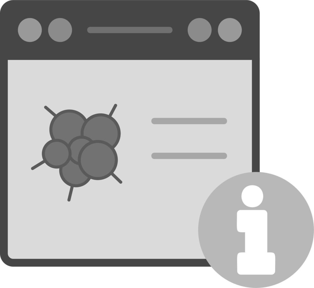 Online Information Vector Icon