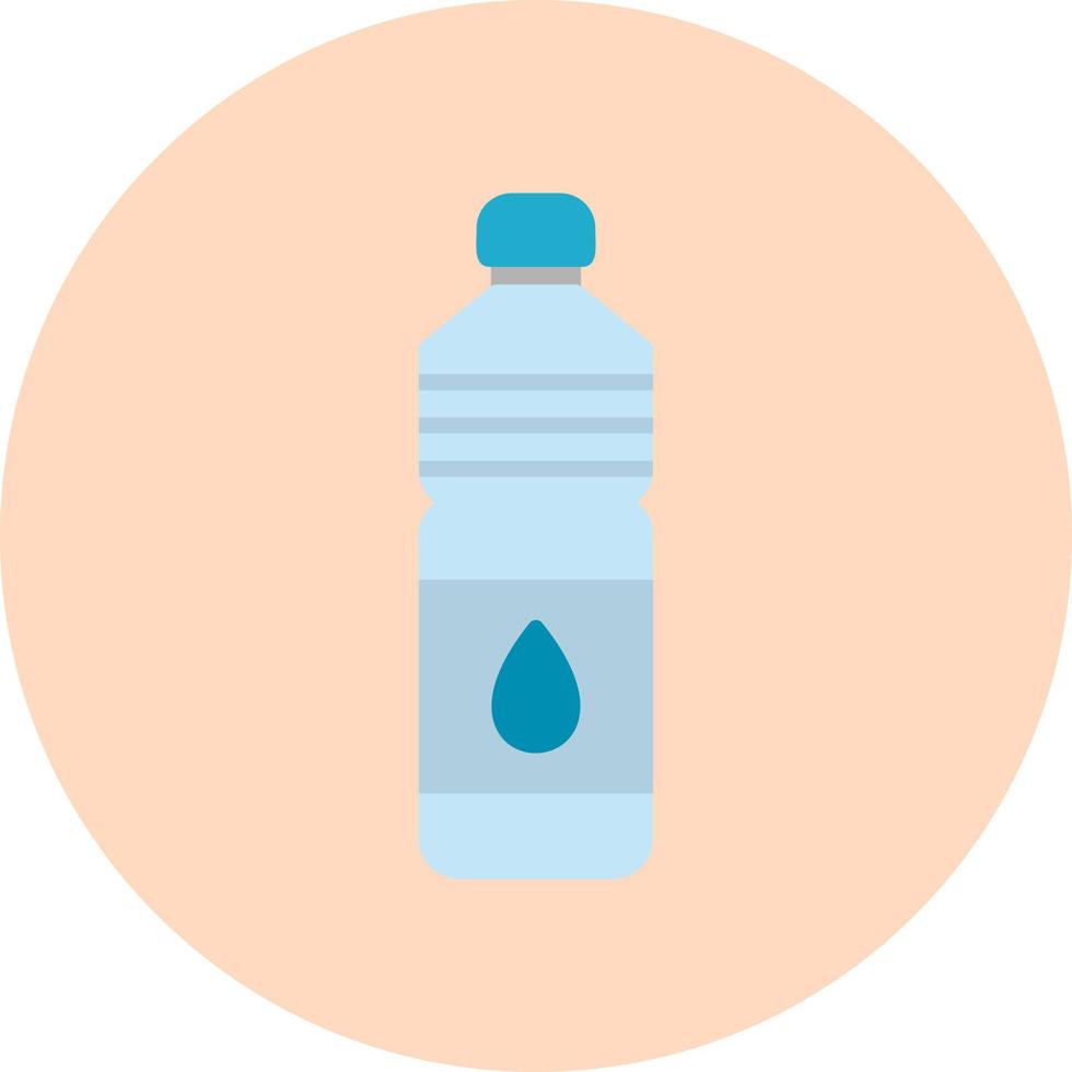 icono de vector de botella de agua
