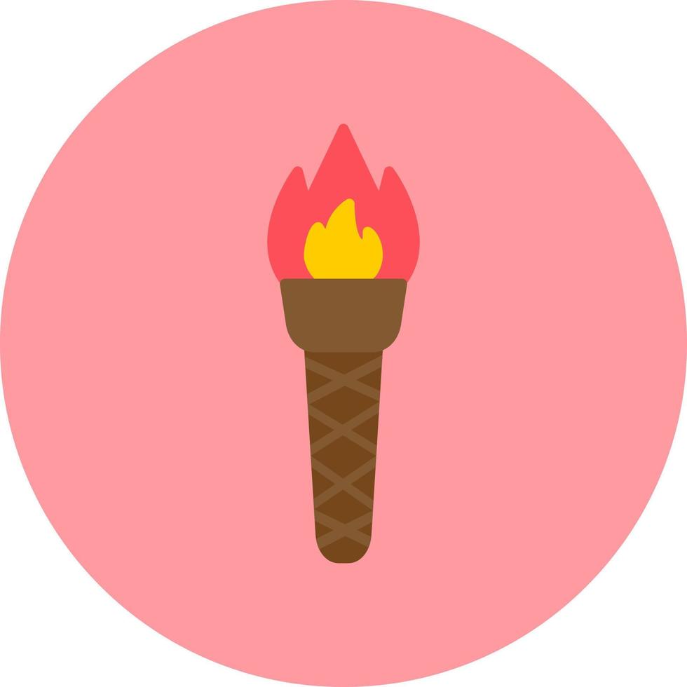 Torch Vector Icon