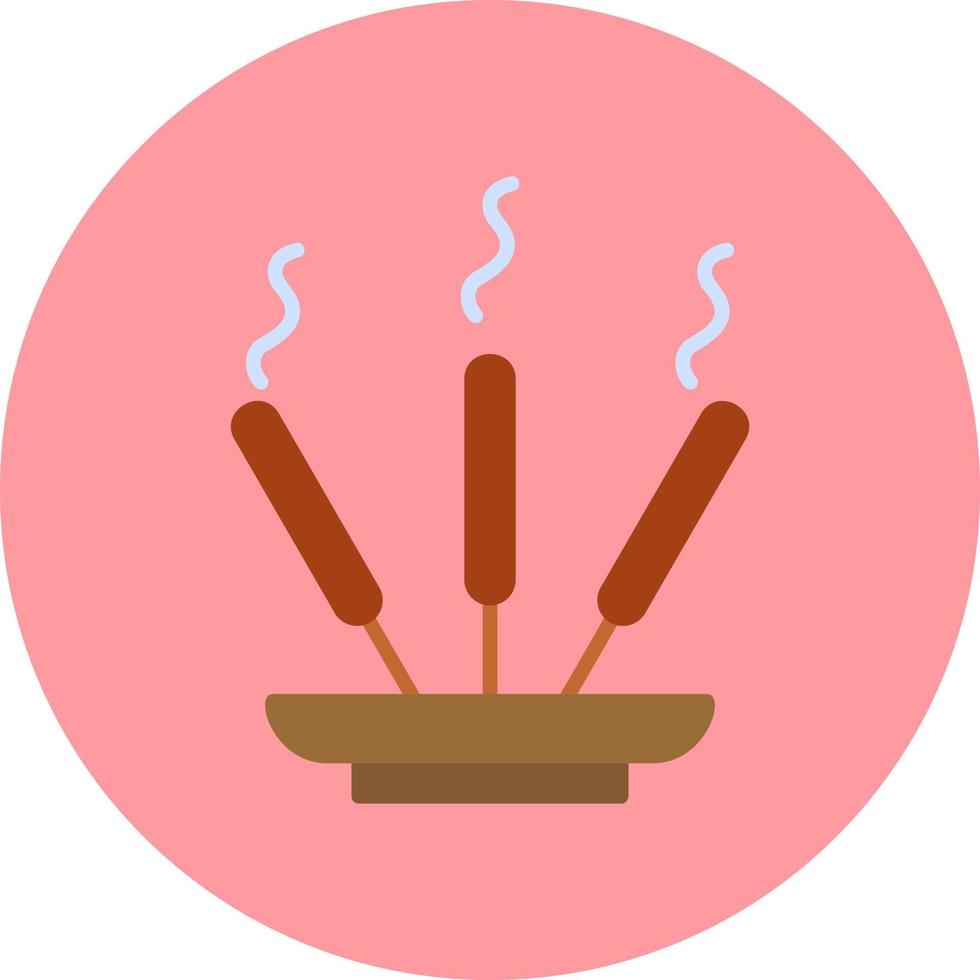 Incense Stick Vector Icon