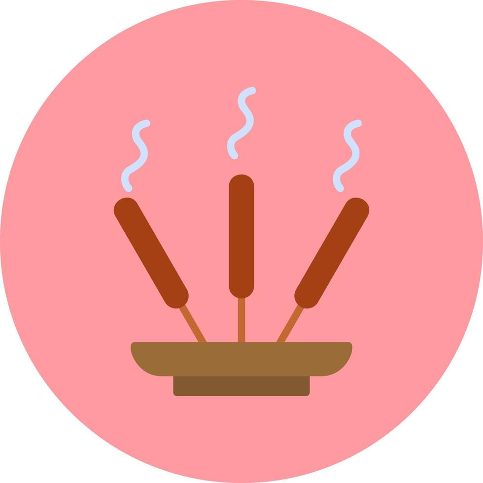 Incense Stick Vector Icon