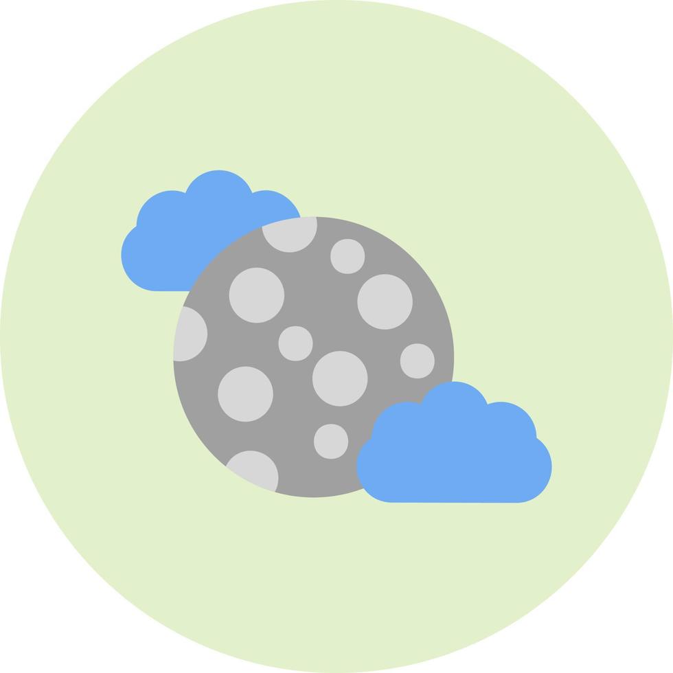 Full Moon Vector Icon