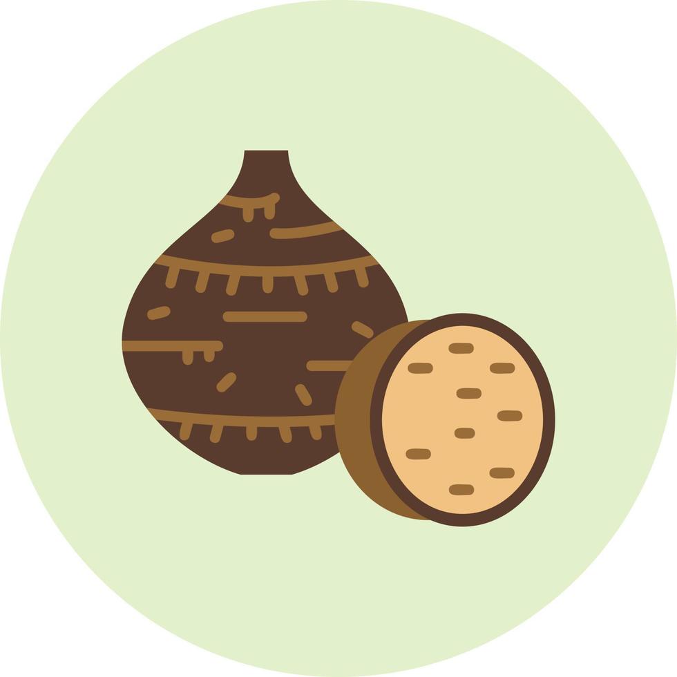 taro vector icono