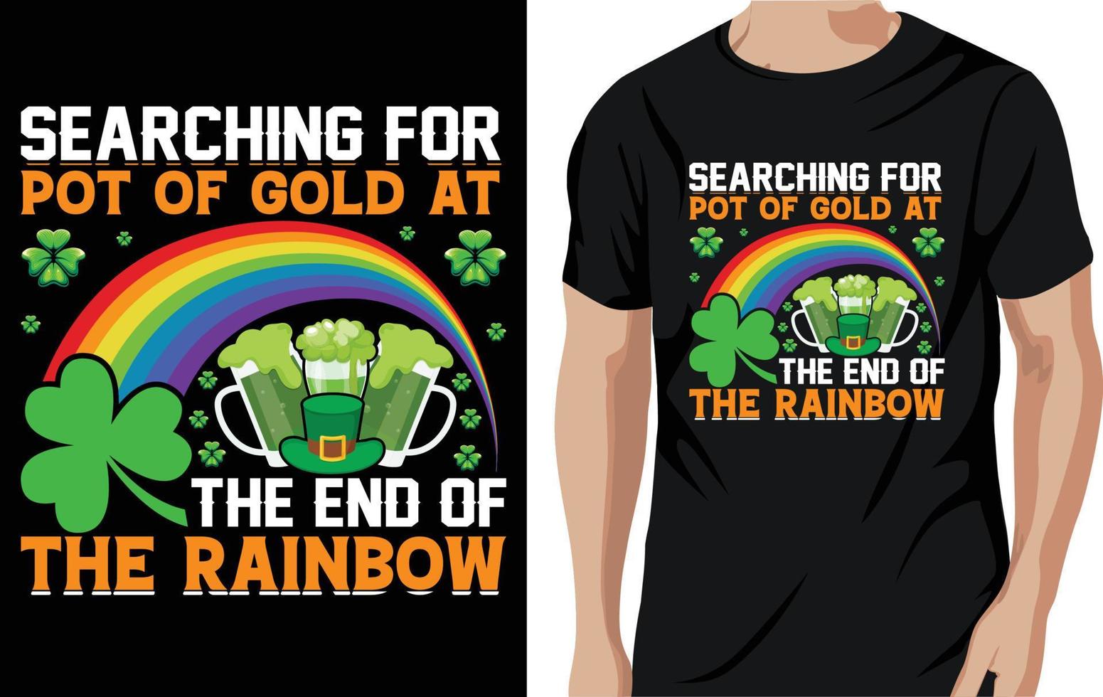 St. Patrick's day t-shirt design vector