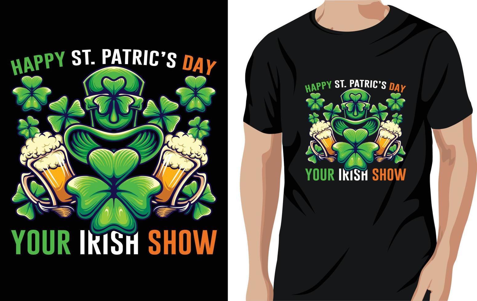 St. Patrick's day t-shirt design vector