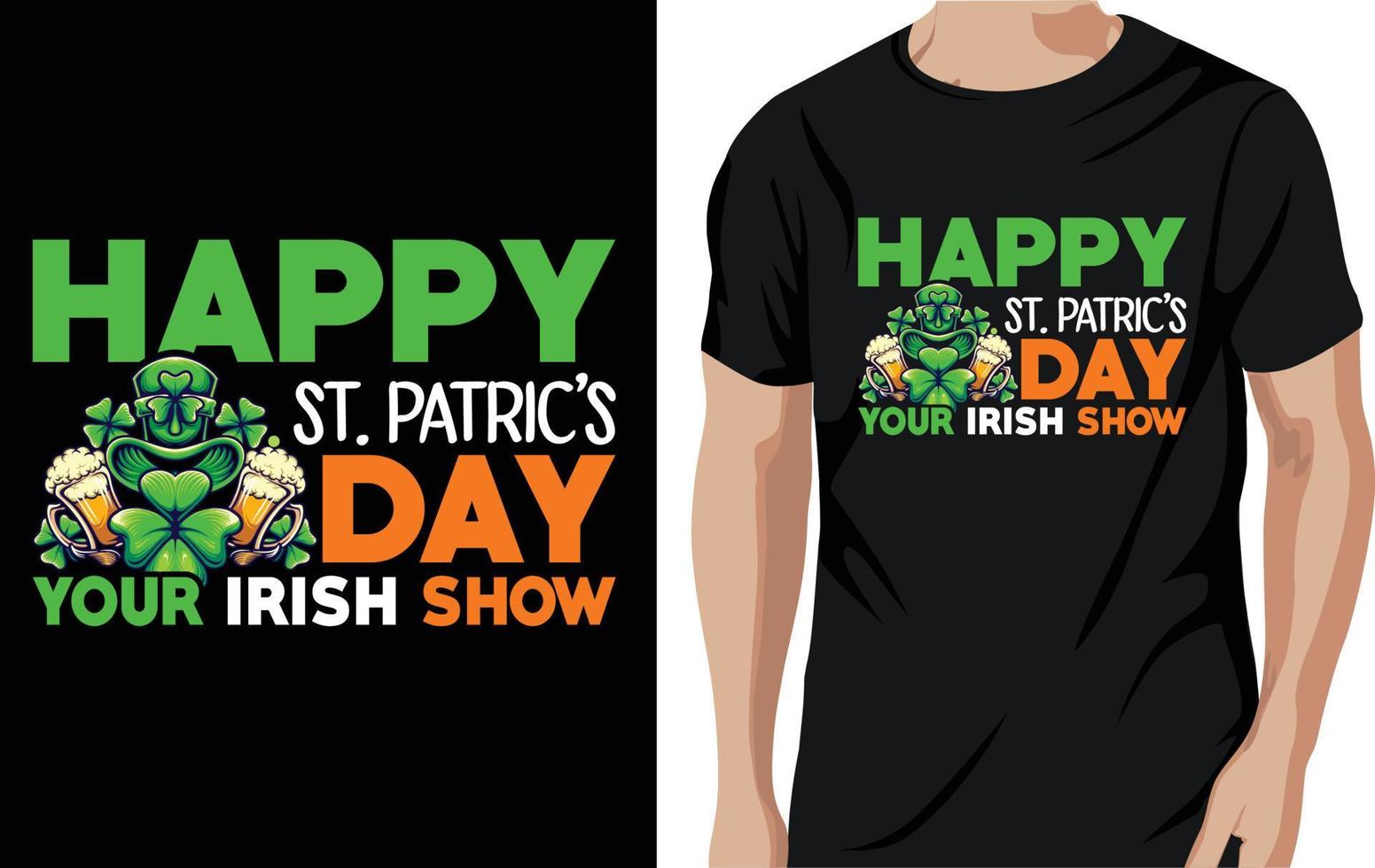 St. Patrick's day t-shirt design vector