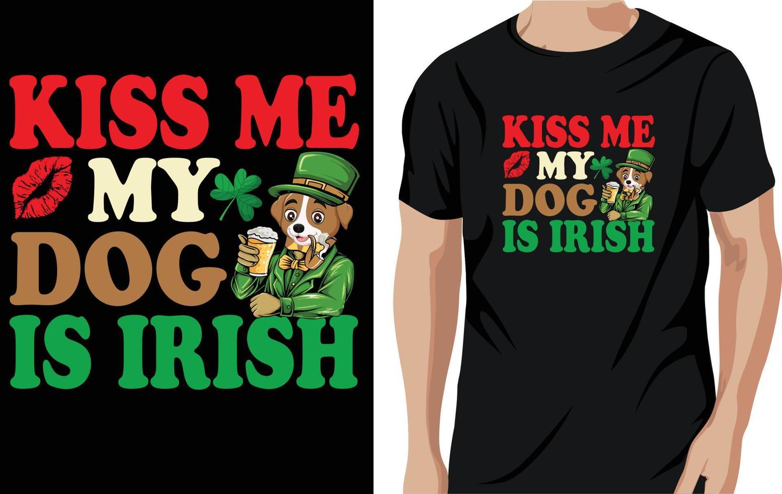 St. Patrick's day t-shirt design vector